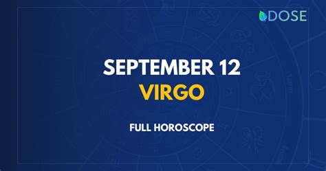 12th sep zodiac sign